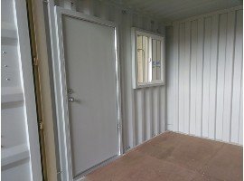 storage container man door