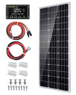 storage container solar lighting kit