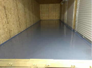 12' wide Shipping Container steel floor