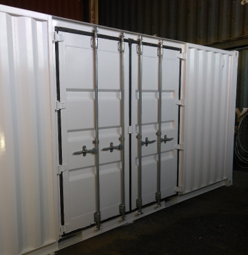 Shipping container with side doors | Open side cargo container