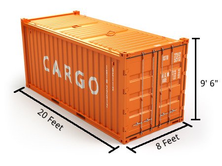 high cube shipping container dimensions