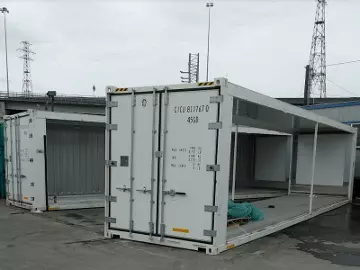 24' Shipping Container Freezer