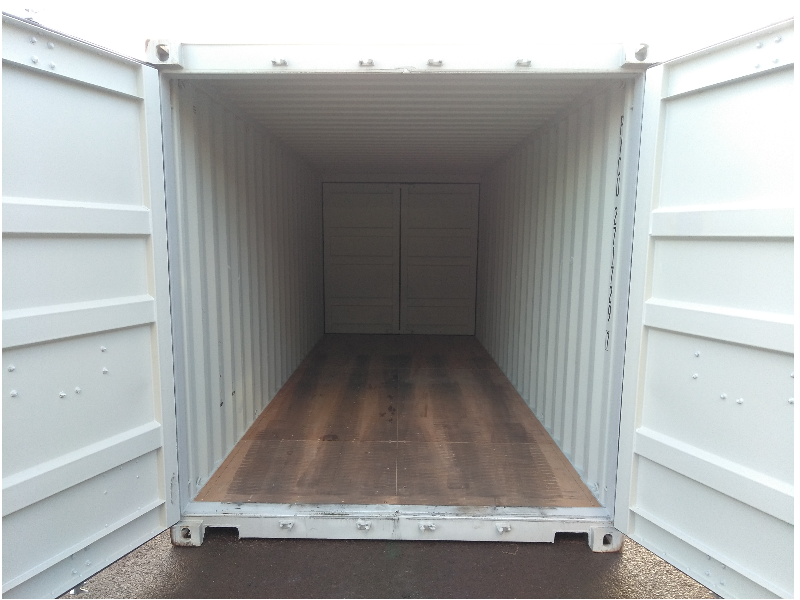 double door shipping container