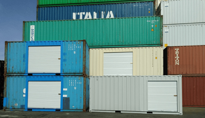 Shipping Container roll up doors