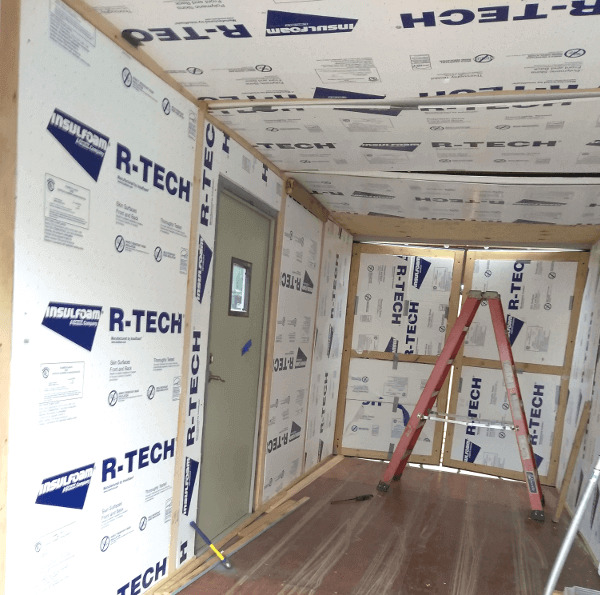 Shipping Container Insulation