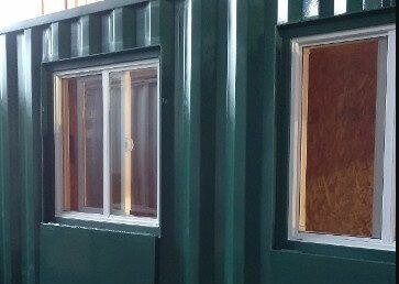 shipping container window kit