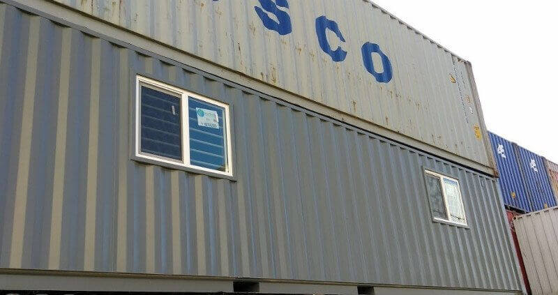 Shipping Containers Windows