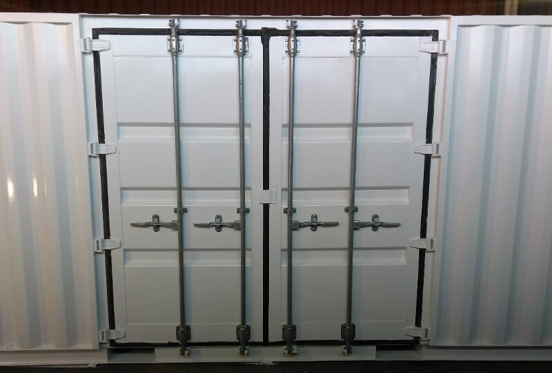 20 Foot Shipping Container Custom Side Doors