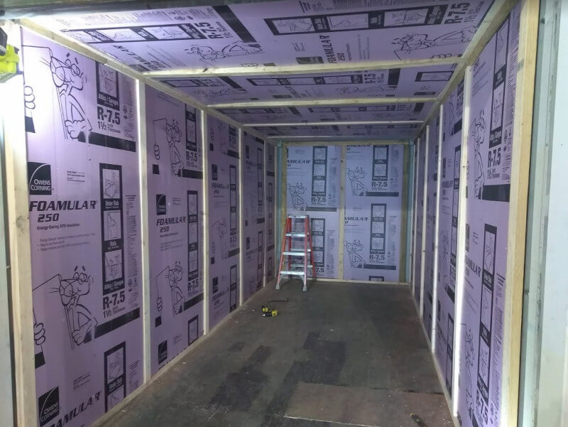 Shipping Containers insulation